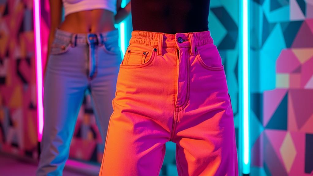 neon fashion and trends