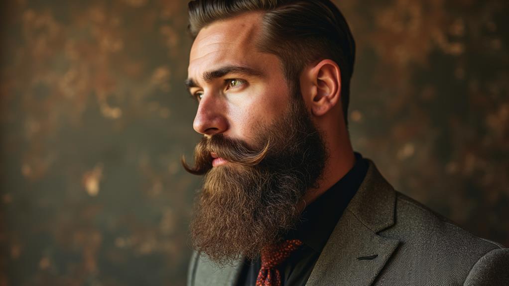 classic facial hairstyle trend
