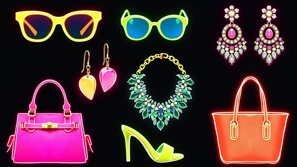 vibrant neon color trends