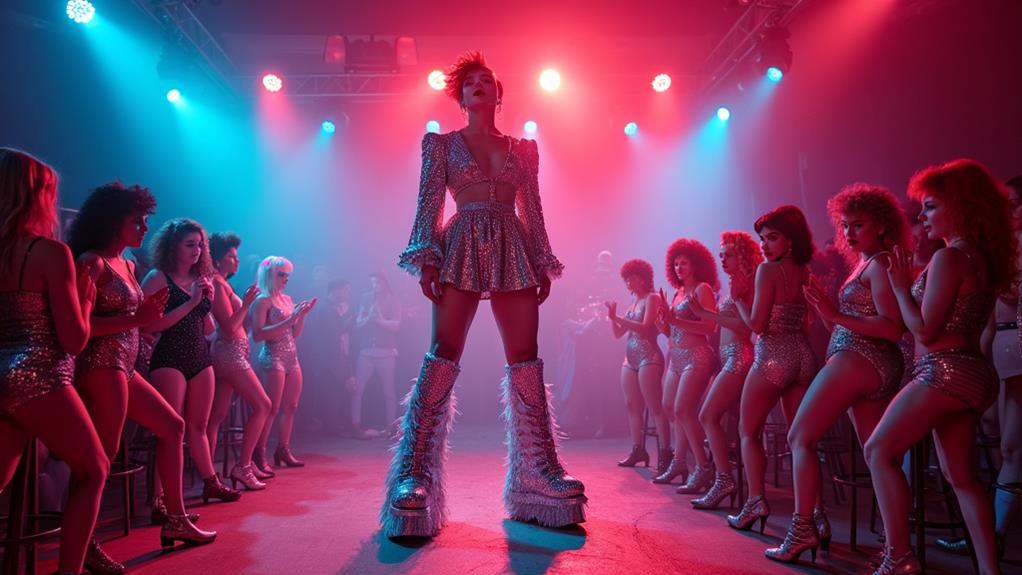 glamorous flamboyant rock music