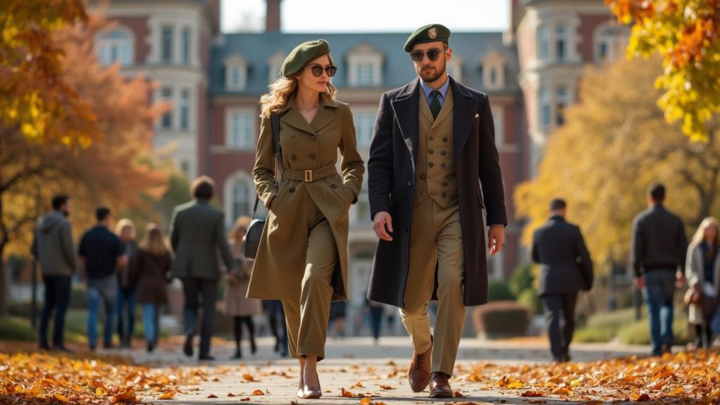 vintage collegiate style trends