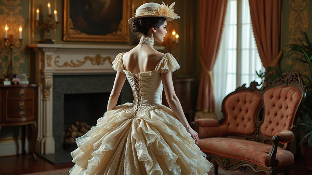 revival of bustle fashion