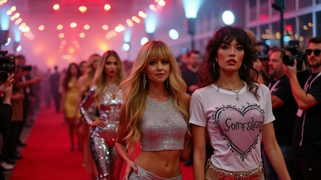 famous figures promote products