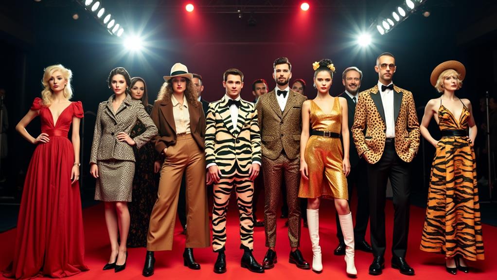 wildlife patterns on screen