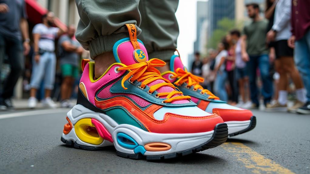 beauty in unconventional footwear