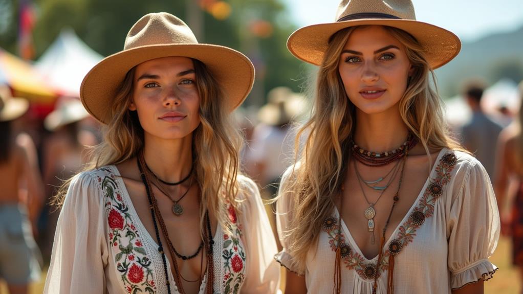 trendy bohemian style blouses