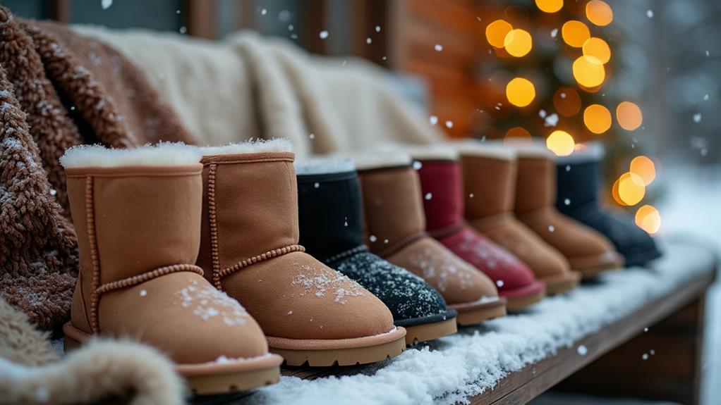 trendy mini ugg footwear