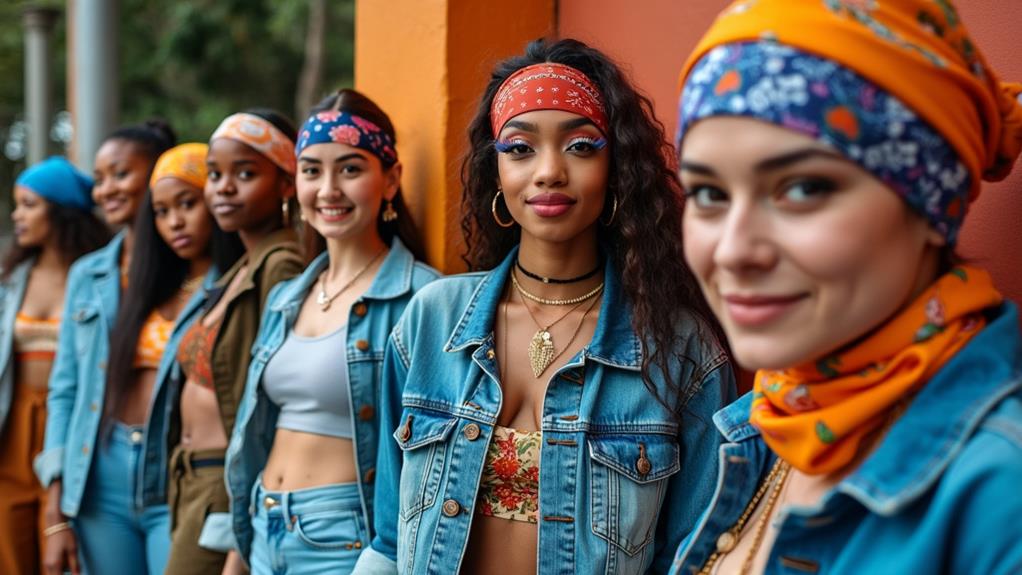 bold colors and patterns