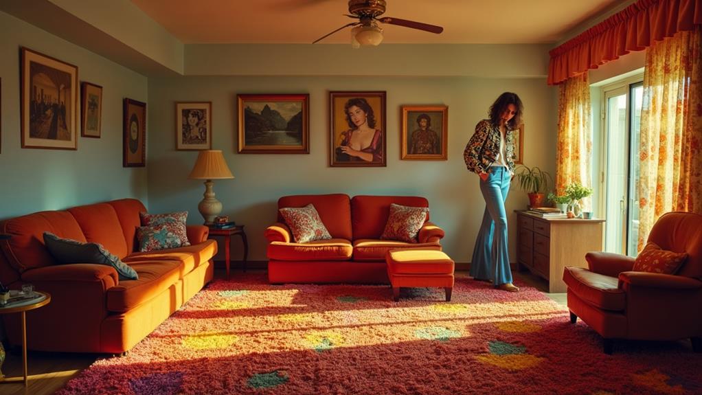 origins of shag carpets