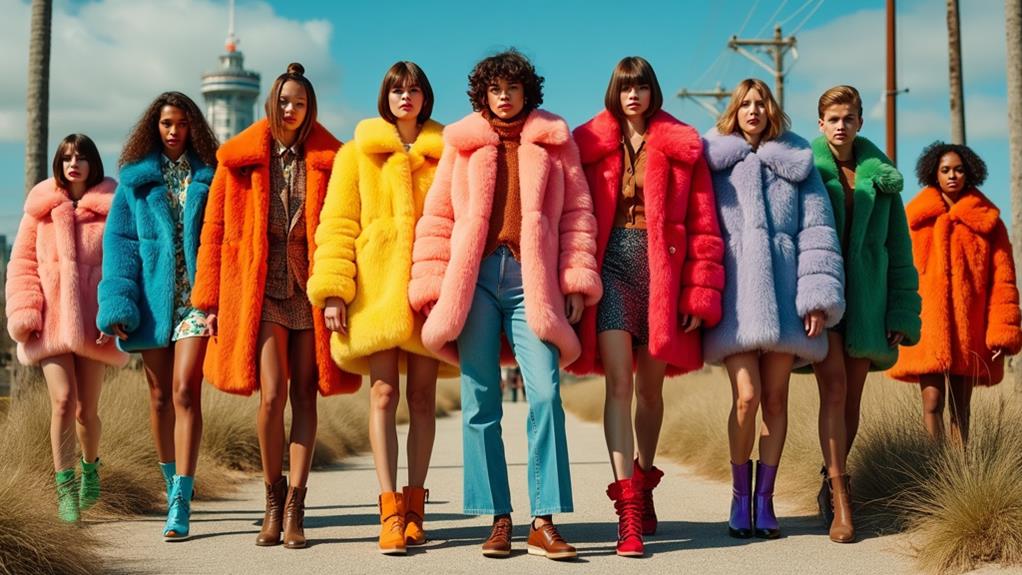 sustainable fashion faux fur