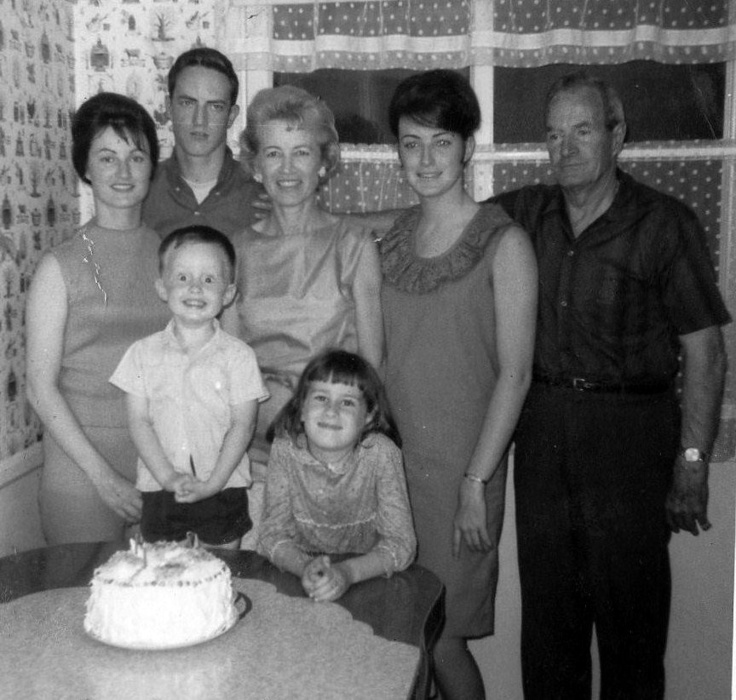 In 1965, sleeveless shift dresses were popular with women
