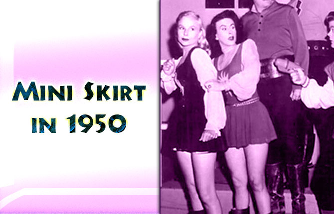 Mini-Skirt-in-1950