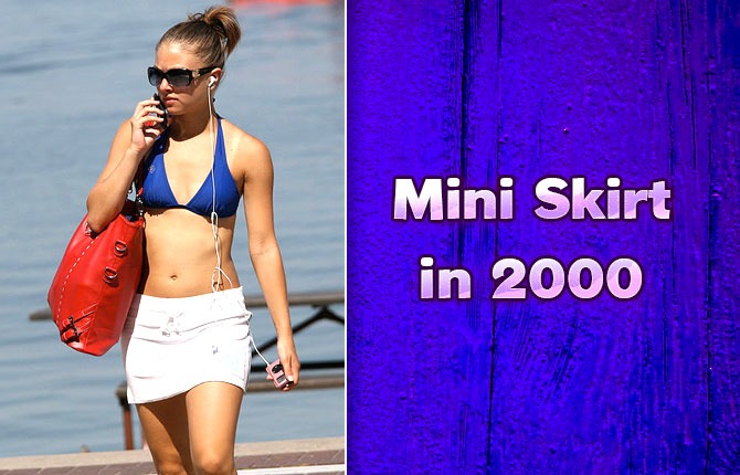 Mini Skirt in 2000