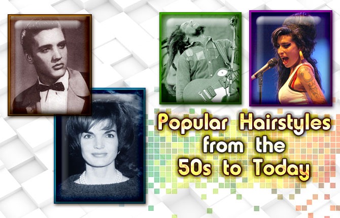 Popular Hairstyles from the 50s to Today
