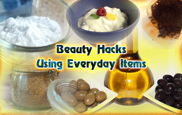 Beauty Hacks Using Everyday Items