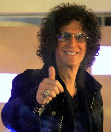 Howard Stern has one of the curliest hair in all of Hollywood.