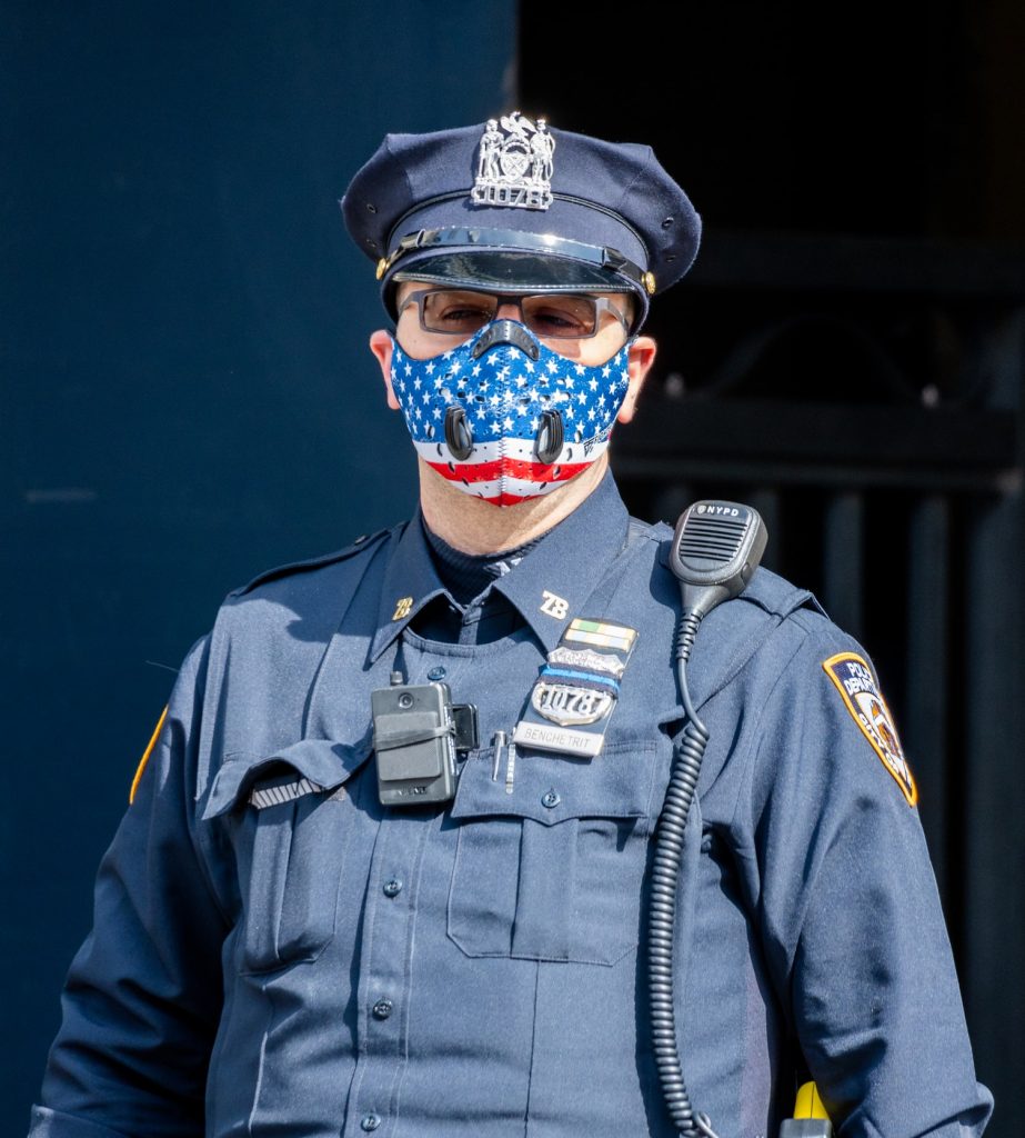 police america facemask