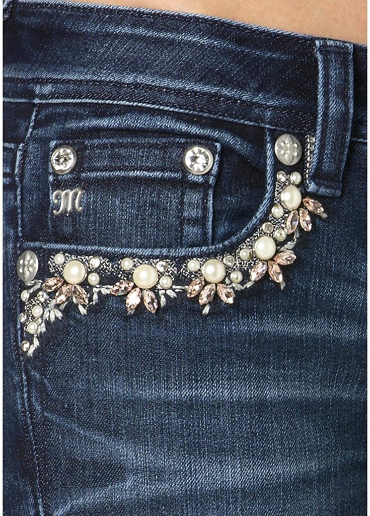 Bedazzled Jeans Pocket