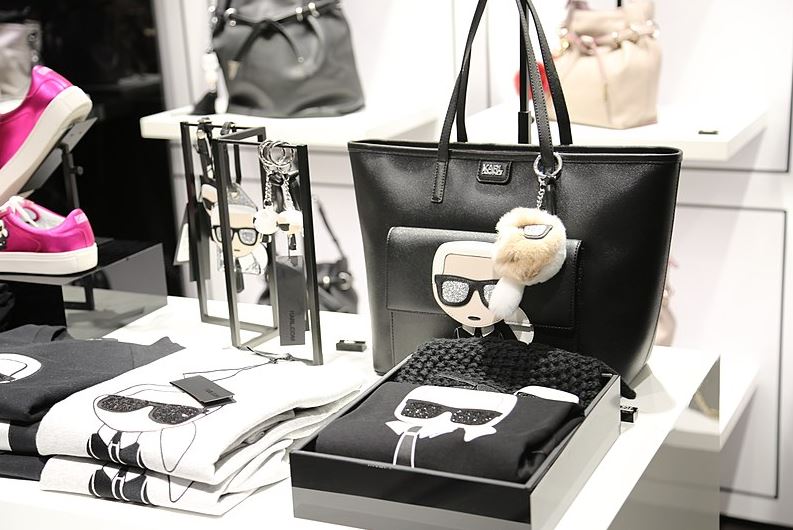 The interior of a Karl Lagerfeld store