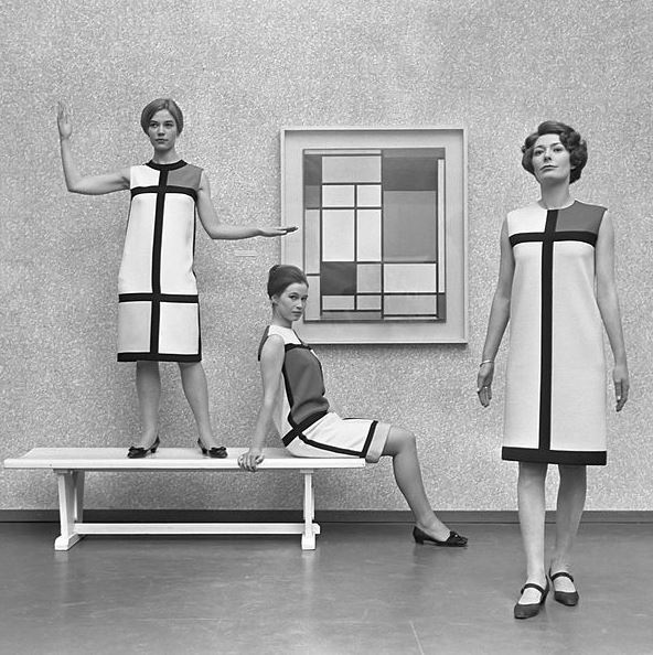 Yves Saint Laurent’s Mondrian dresses