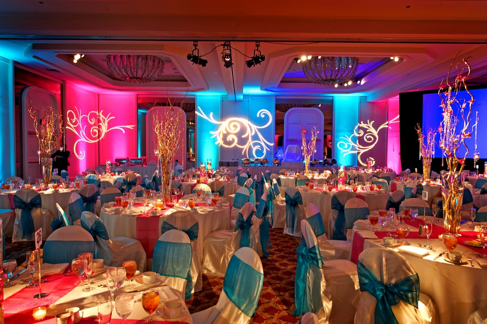 Decorated Ballroom for Indian Weding