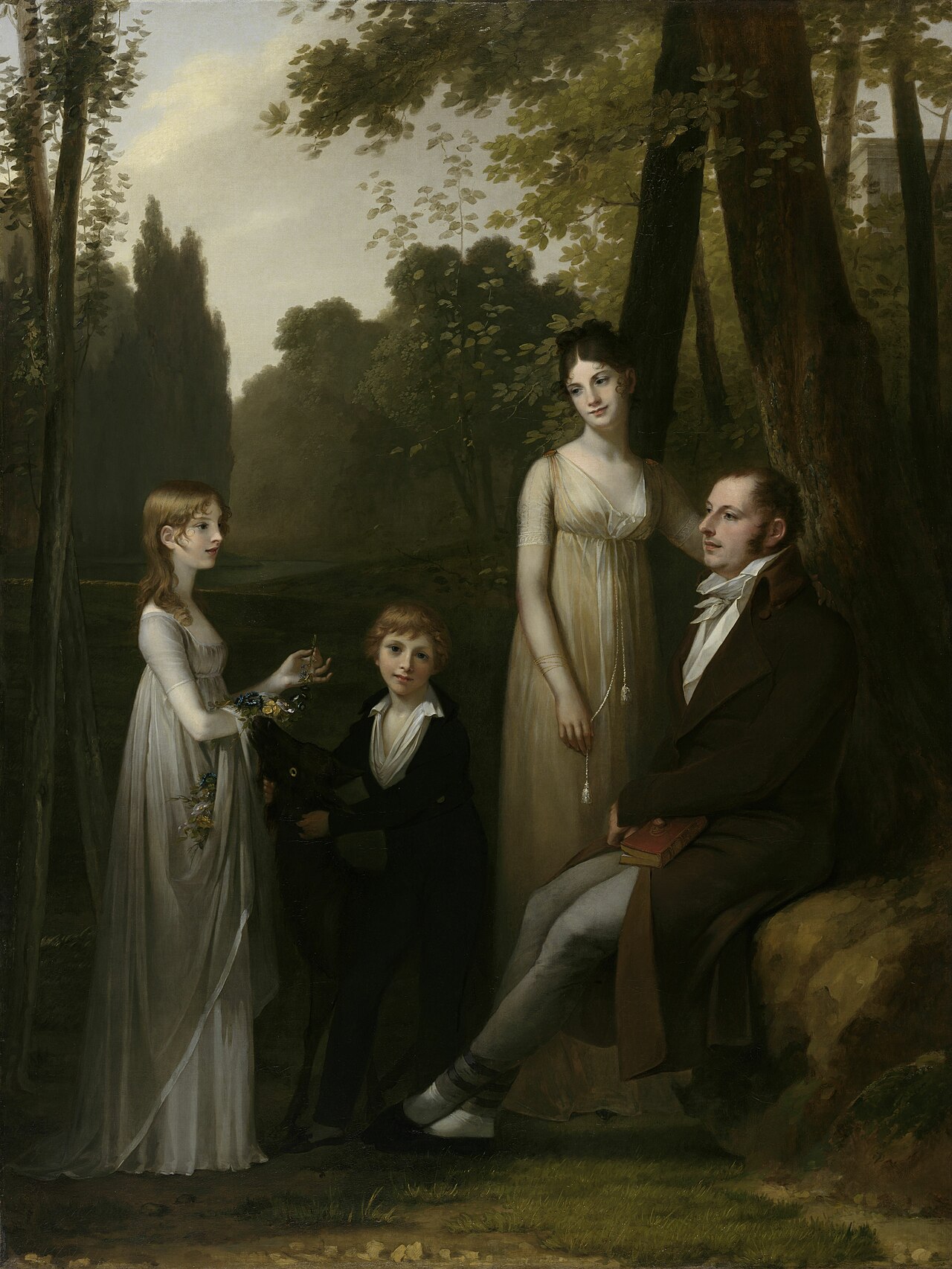 Rutger Jan Schimmelpenninck and his family, 1801–02, by Pierre-Paul Prud'hon